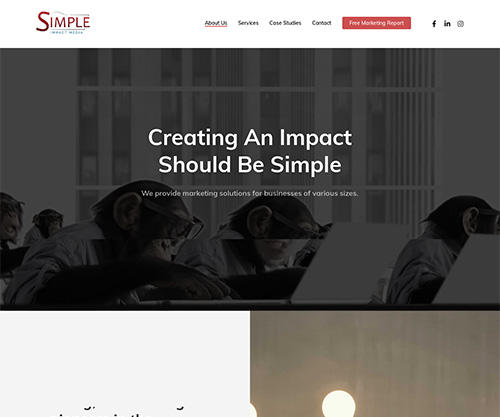 simple impact media