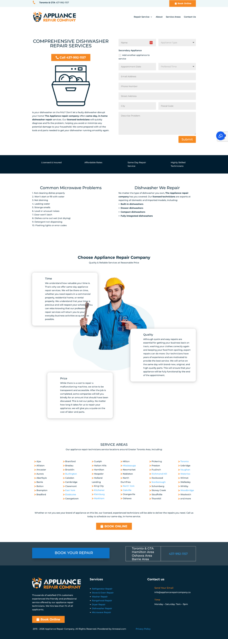 Appliance Repair Company