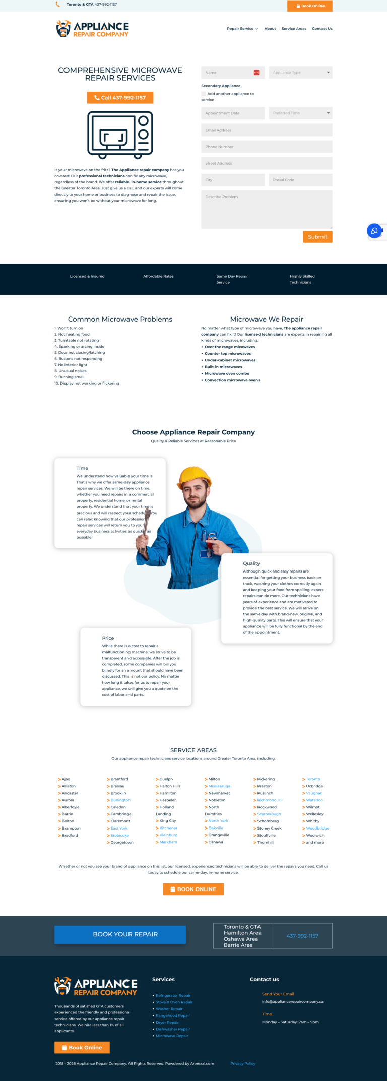 Appliance Repair Company