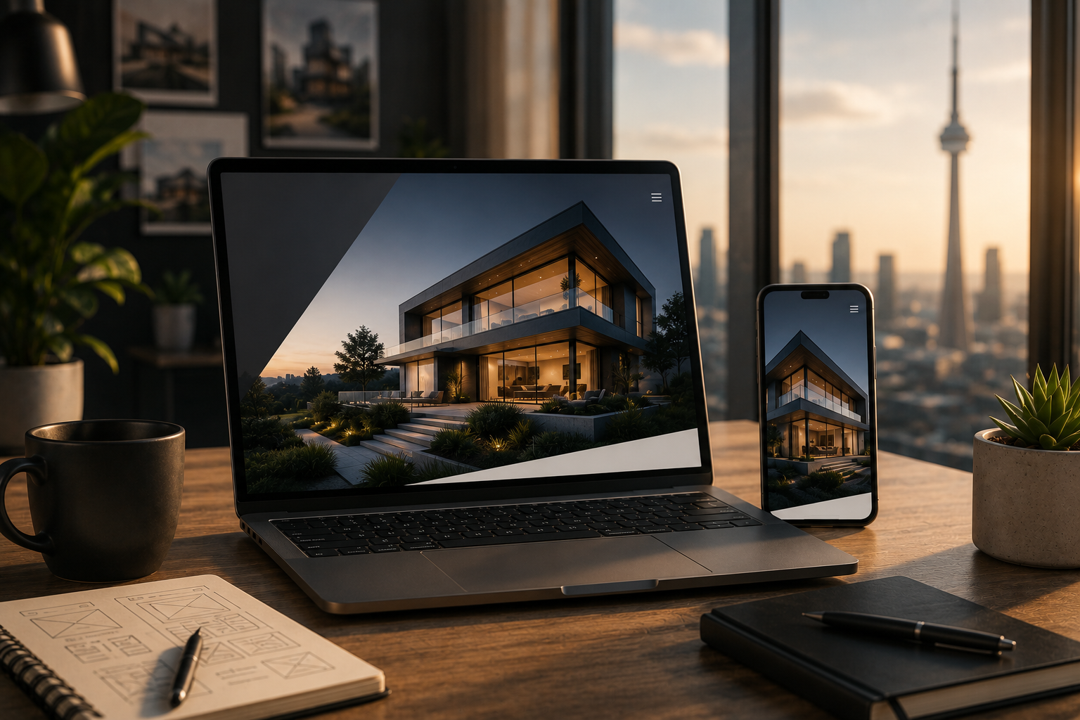 Hero image / product mockup